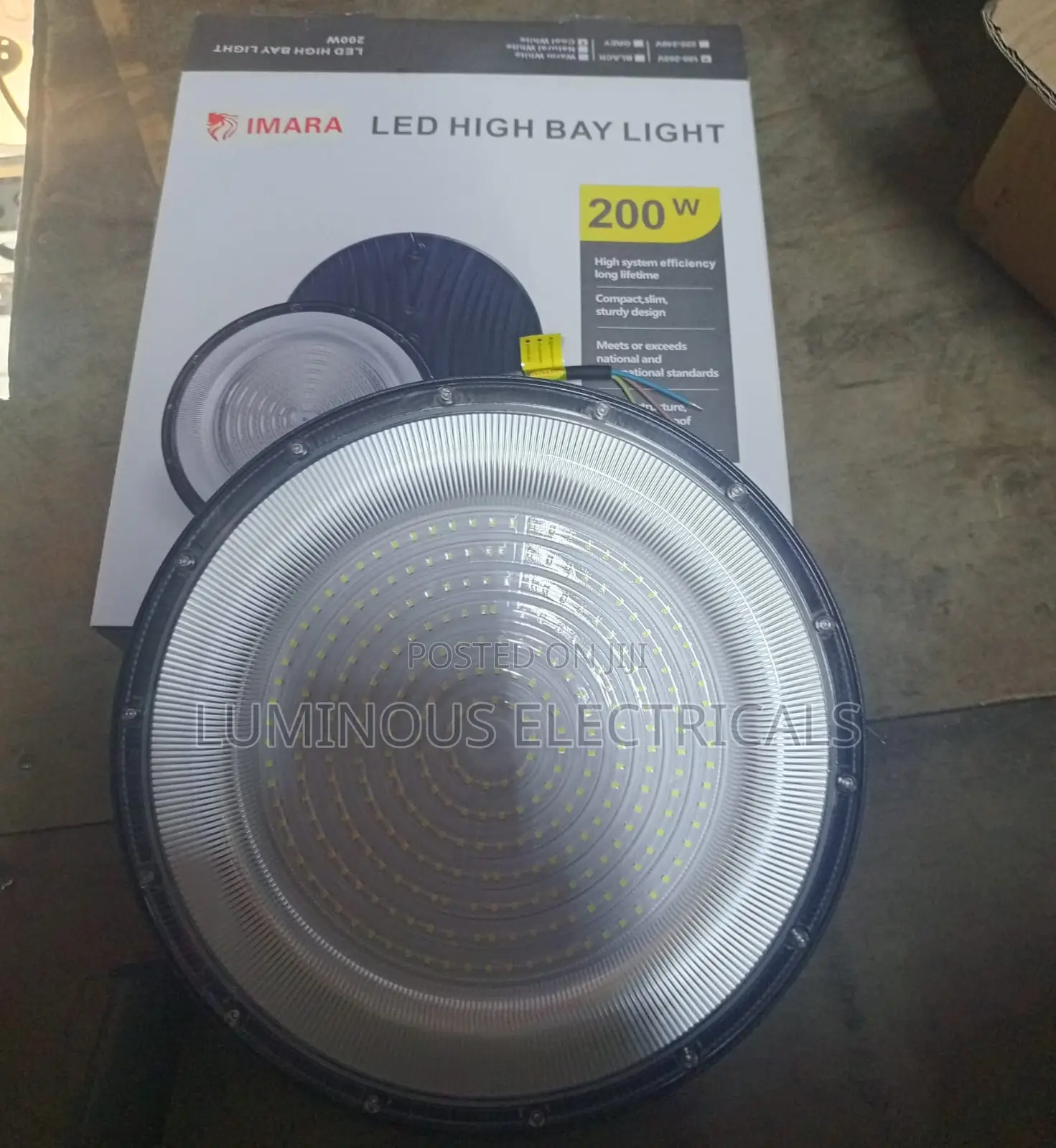 Mara 200W LED High Bay Light Industrial Warehouse Lighting