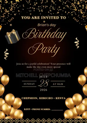 Custom Birthday Cards and Posters