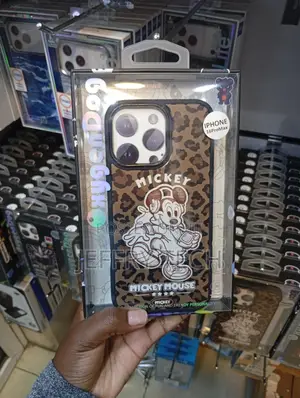 OxygenDog Mickey Mouse Camo Rugged Phone Case for iPhone 16 Pro Max