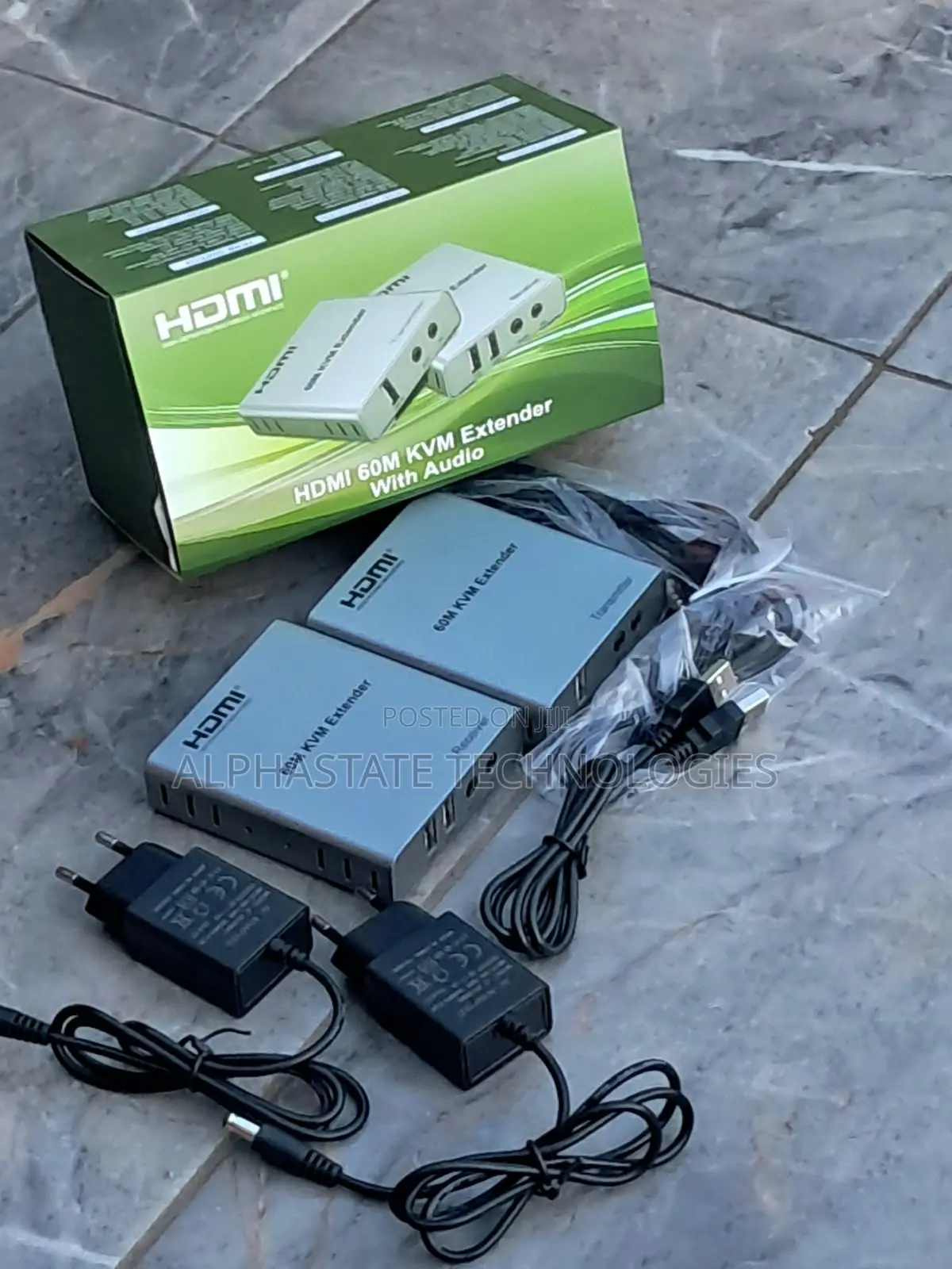 Full HD HDMI Ethernet Extender 60M Transmitter Receiver