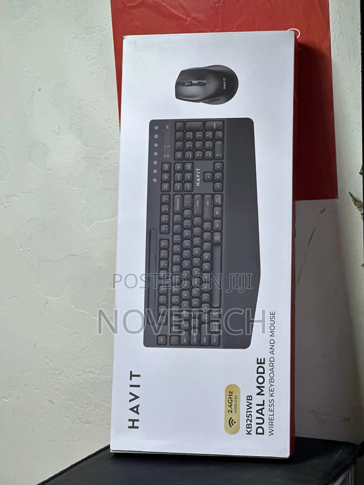 Havit KB251WB Dual Mode Wireless Keyboard and Mouse Combo