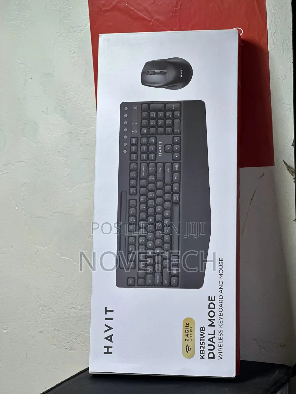 Havit KB251WB Dual Mode Wireless Keyboard and Mouse Combo