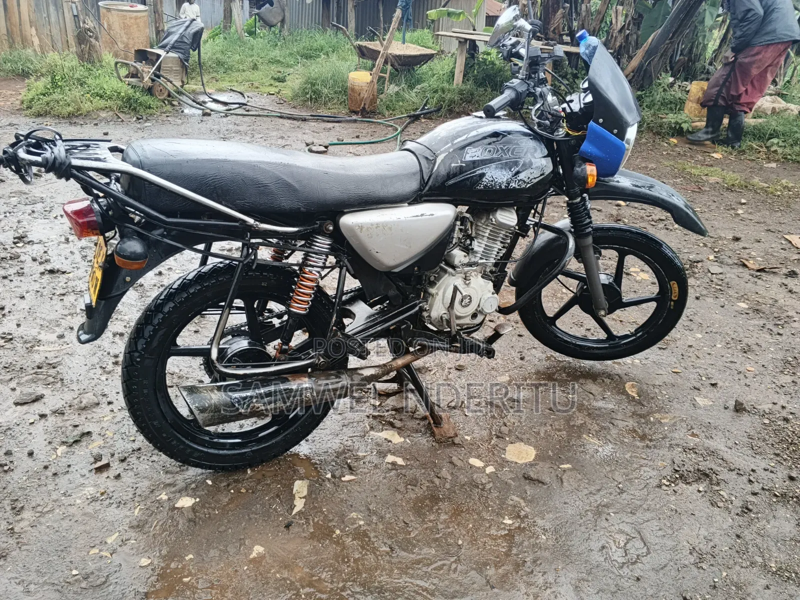Bajaj Boxer 125 2021 Blue