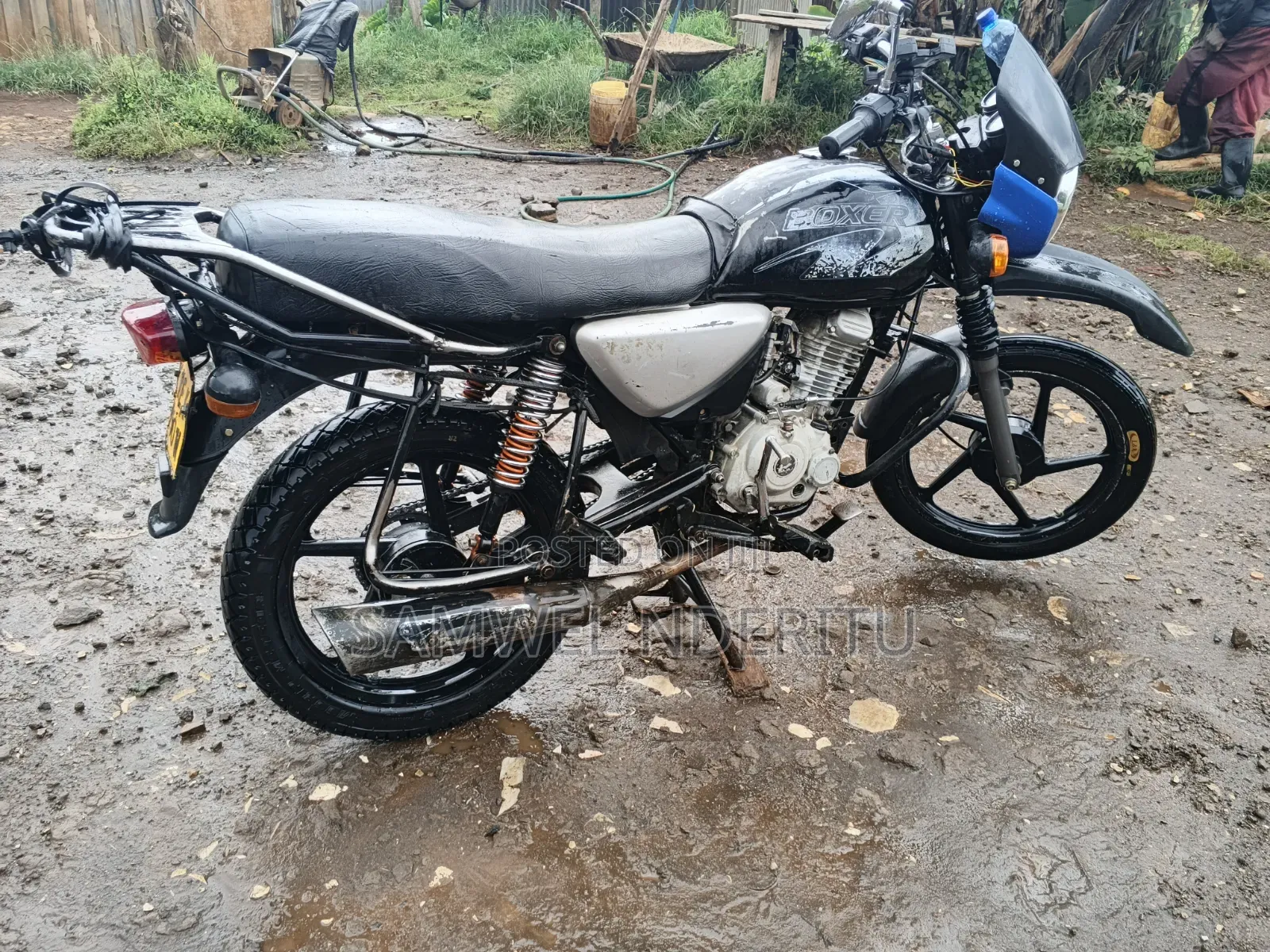 Bajaj Boxer 125 2021 Blue