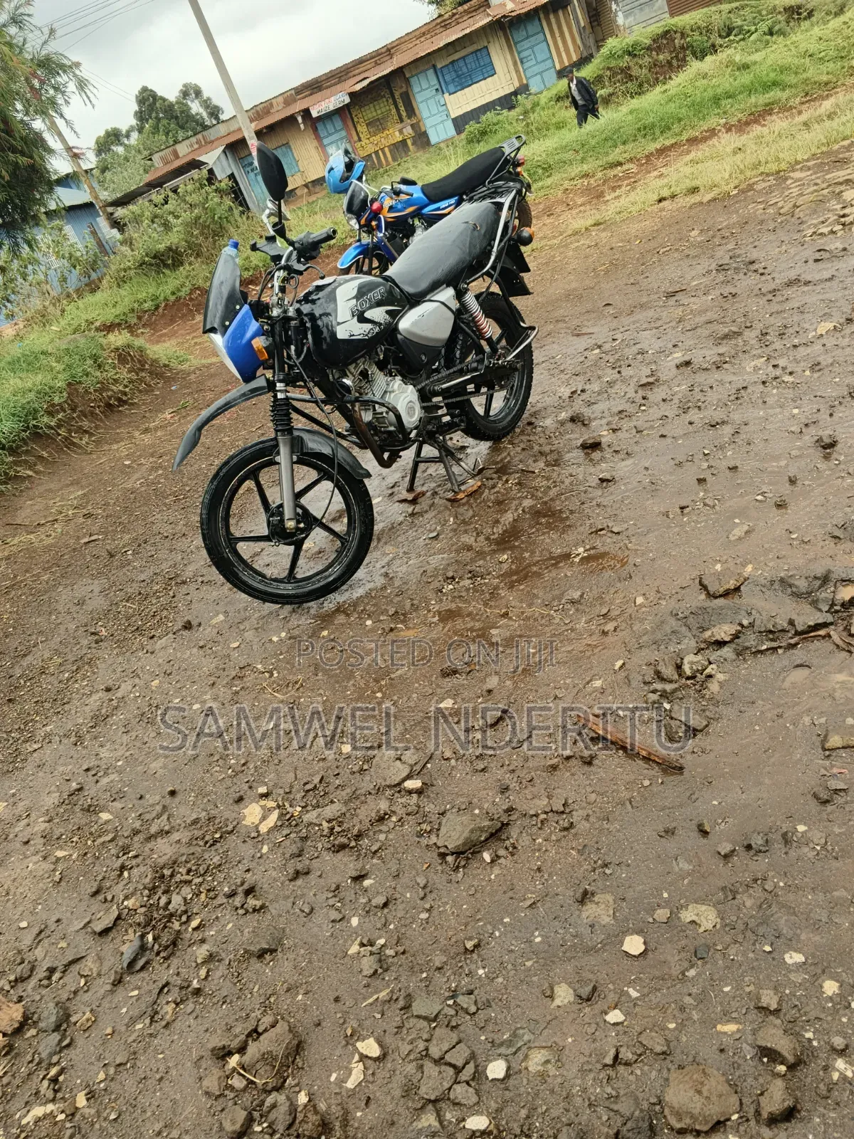 Bajaj Boxer 125 2021 Blue