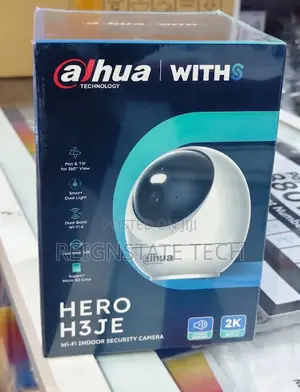 Dahua HERO H3JE 2K 3MP Wi-Fi Indoor Security Camera - 360° Pan & Tilt