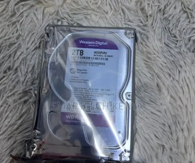 Western Digital 2TB Purple HDD for CCTV DVR Systems