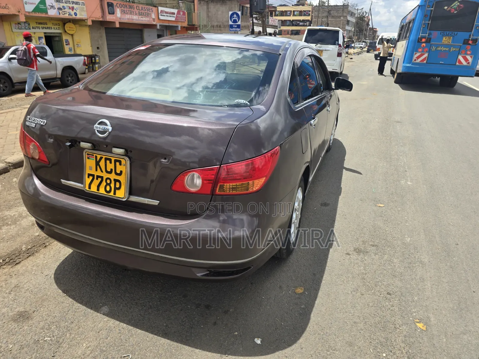 Nissan Bluebird 2008 Brown