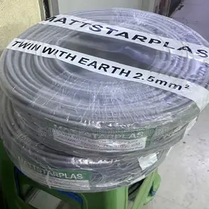 High Durability 1.5mm PVC Twin Earth Electrical Wiring 90M