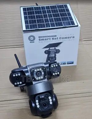 VTS 28 WiFi Solar Power Charging With 3 Lens Screen View