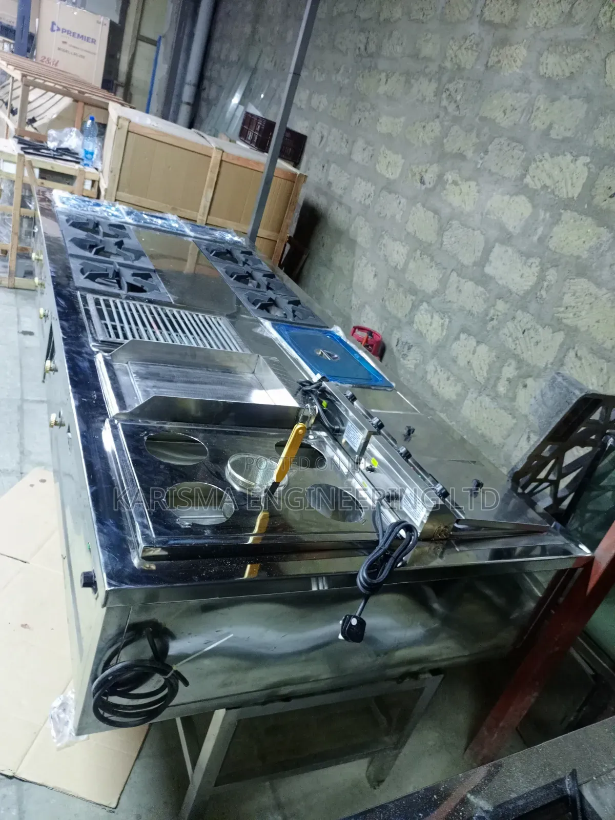 Cooking Range for Restaurant