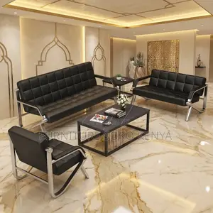 Executive Sofa Set | Modern Reception Five Seater Sofa Set