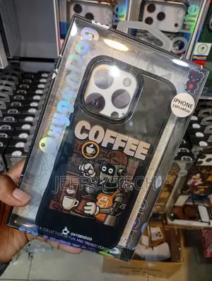 OxygenDog Coffee Robot Case Designed for the Apple iPhone 16 Pro Max