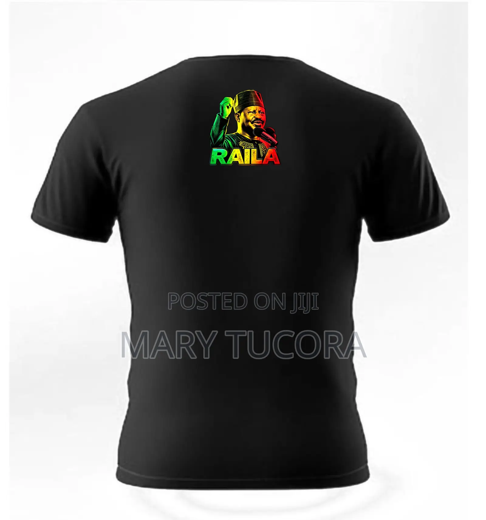 Raila Black Tshirt