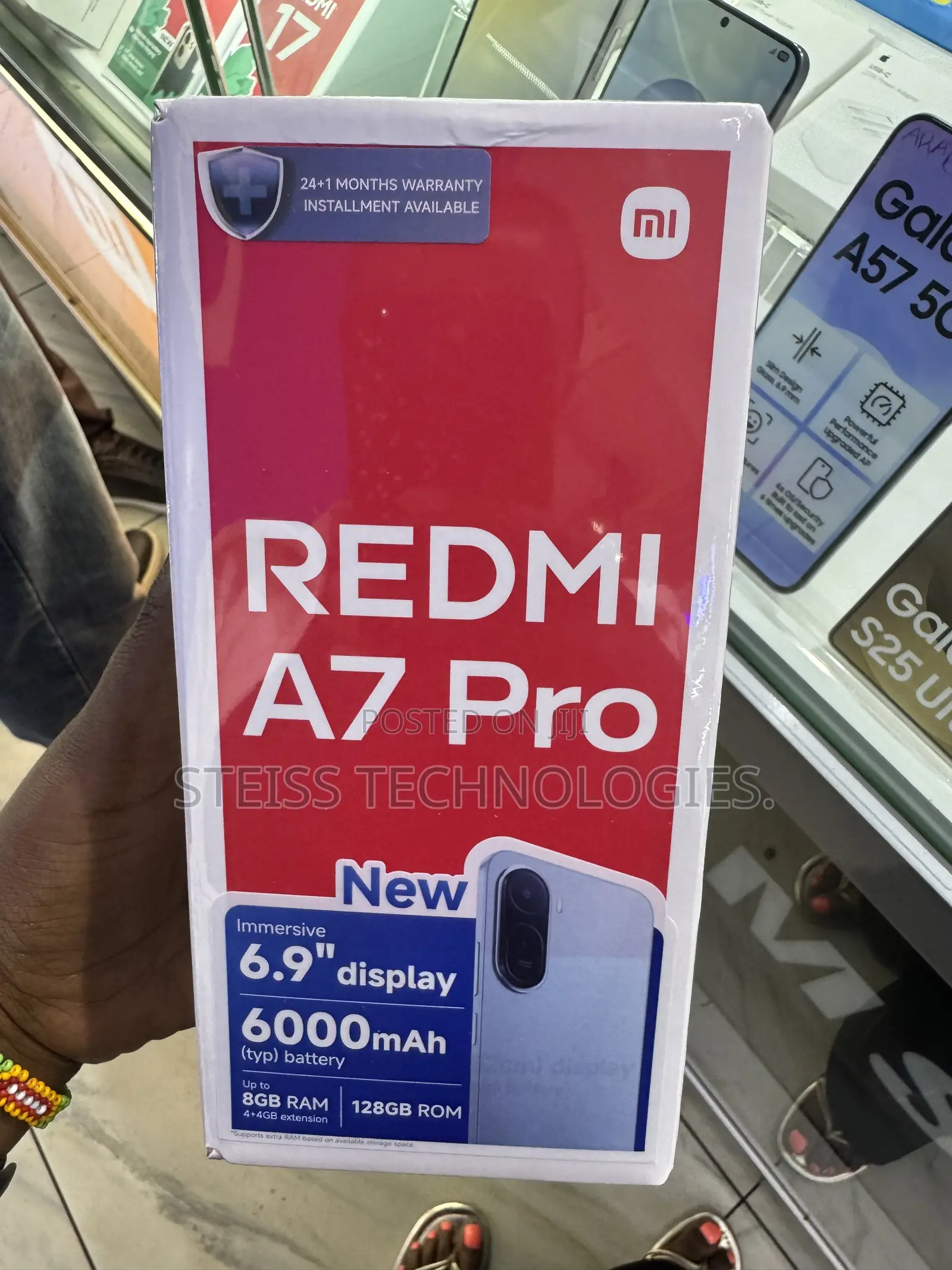 New Xiaomi Redmi A7 Pro 128 GB Black