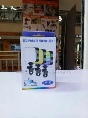 Portable LED Video Light With White, Warm and RGB Modes