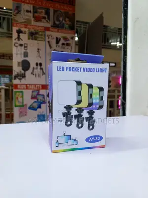 Portable LED Video Light With White, Warm and RGB Modes