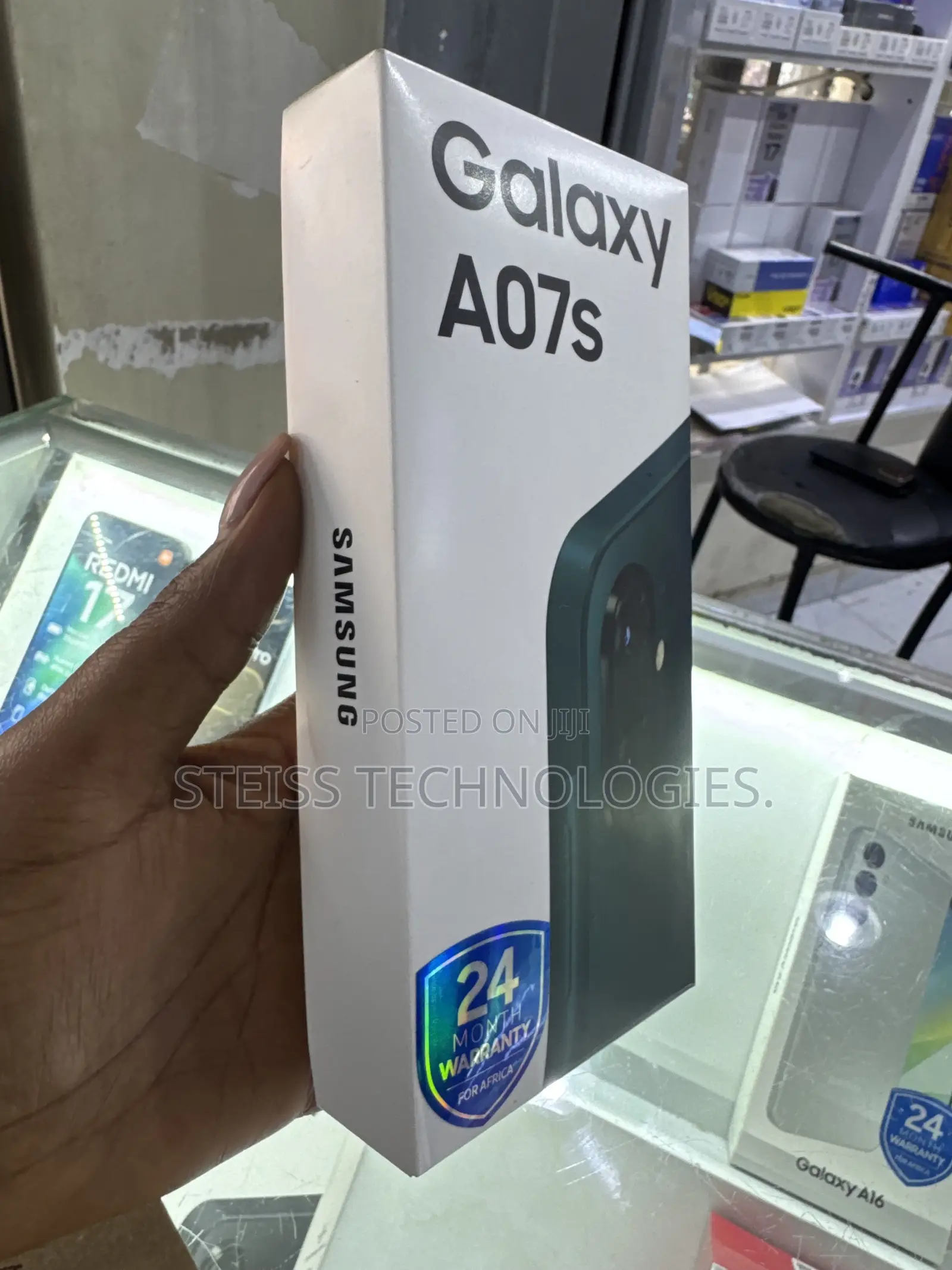 New Samsung Galaxy A07s 64 GB Black