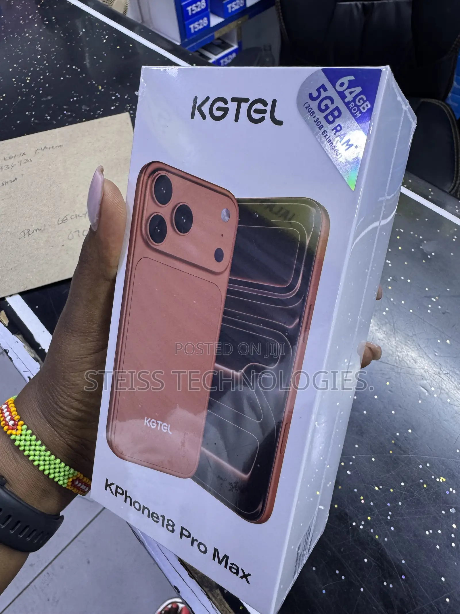 New Mobile Phone 64 GB Orange