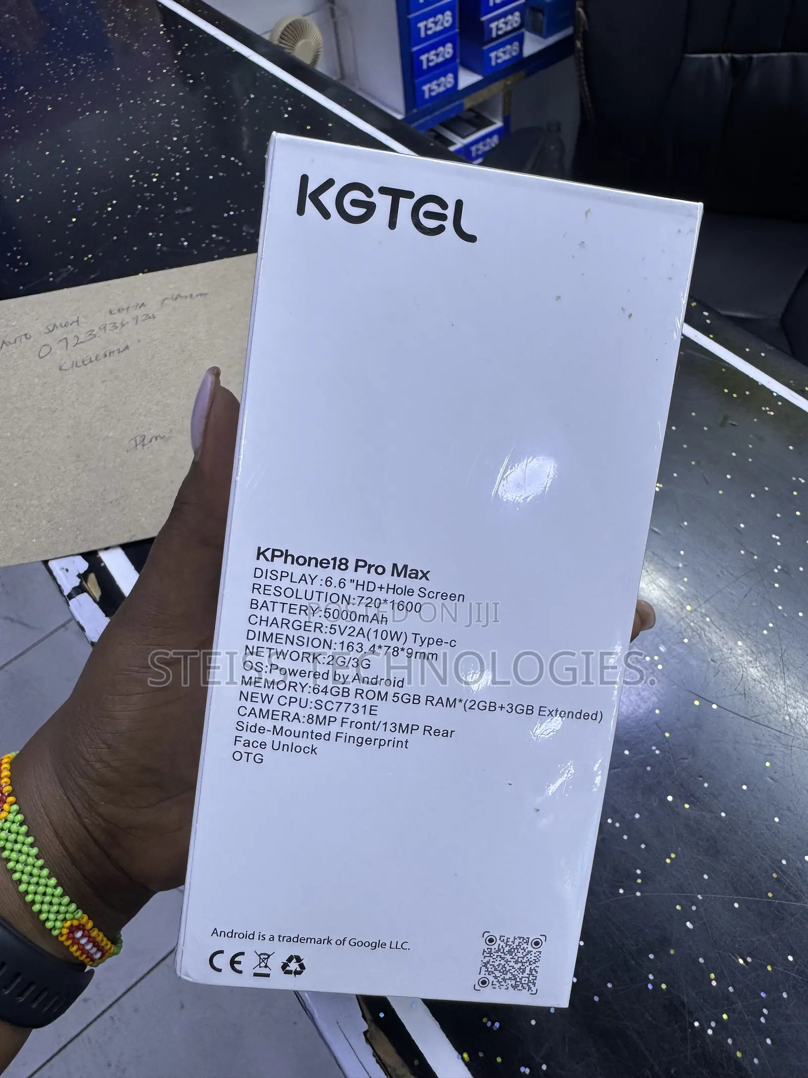 New Mobile Phone 64 GB Orange