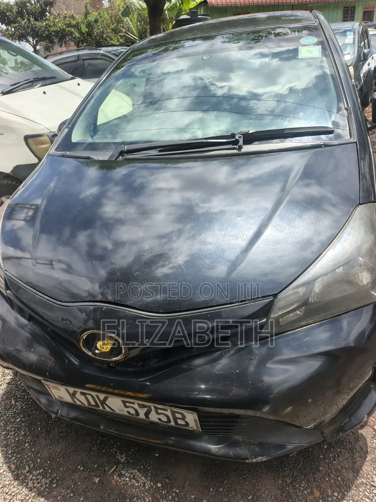 Toyota Vitz 2015 Black