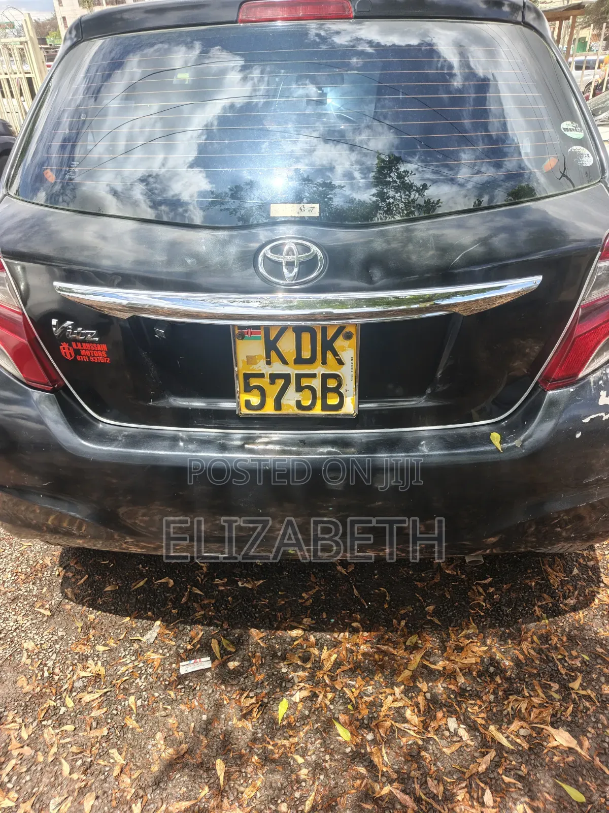 Toyota Vitz 2015 Black