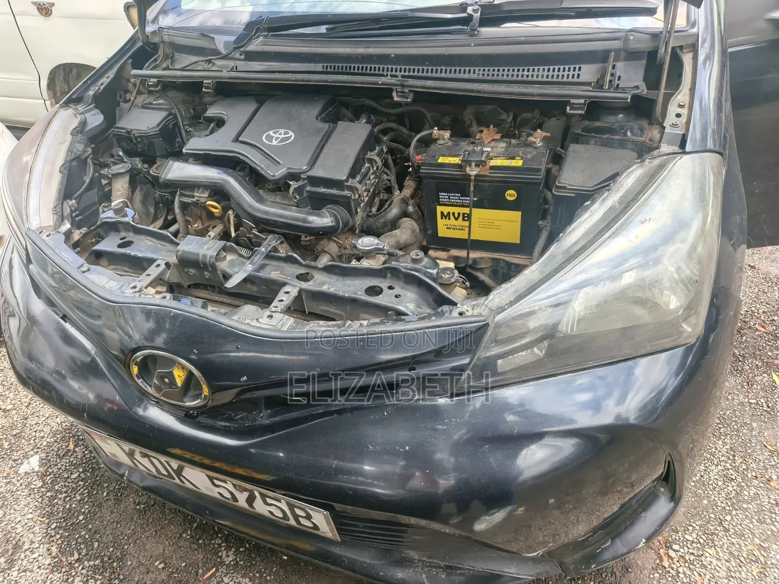 Toyota Vitz 2015 Black