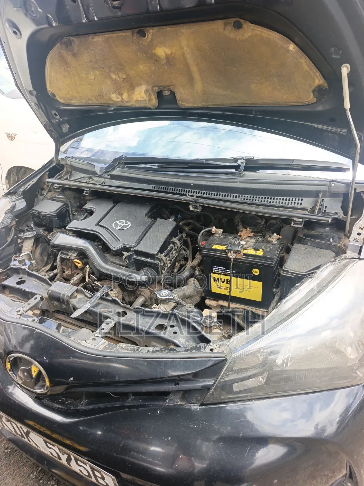 Toyota Vitz 2015 Black