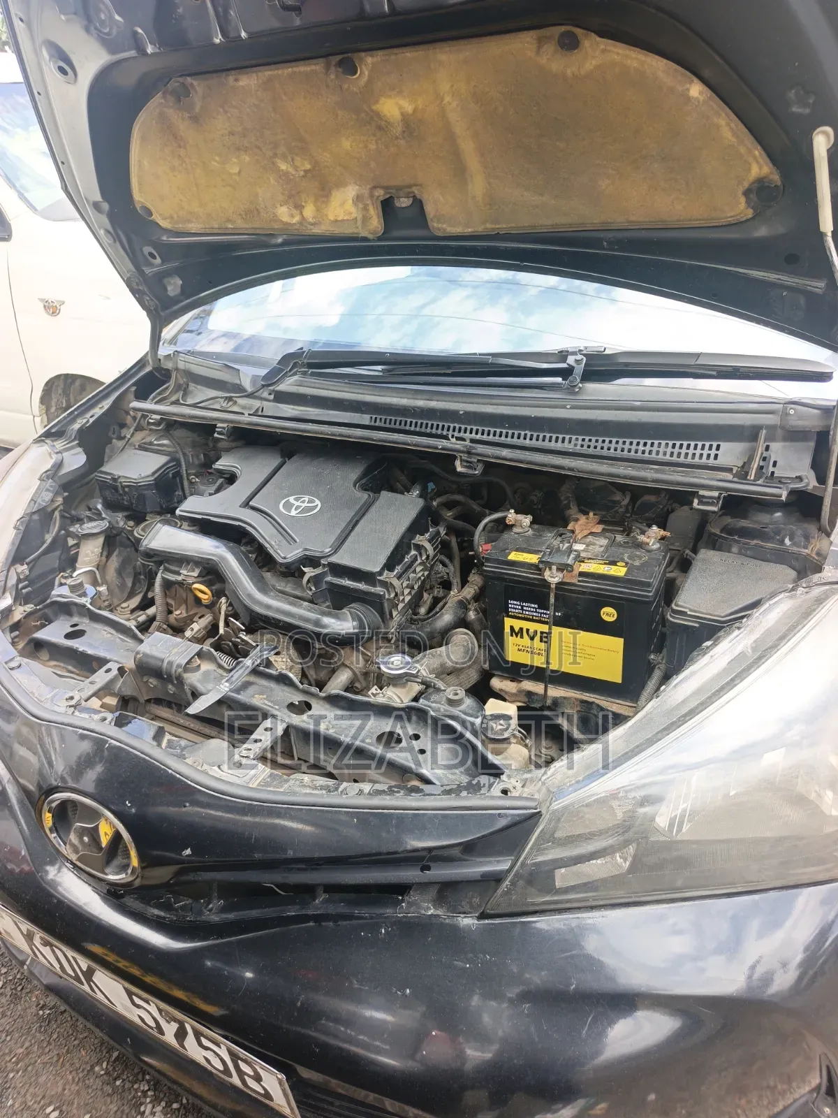 Toyota Vitz 2015 Black