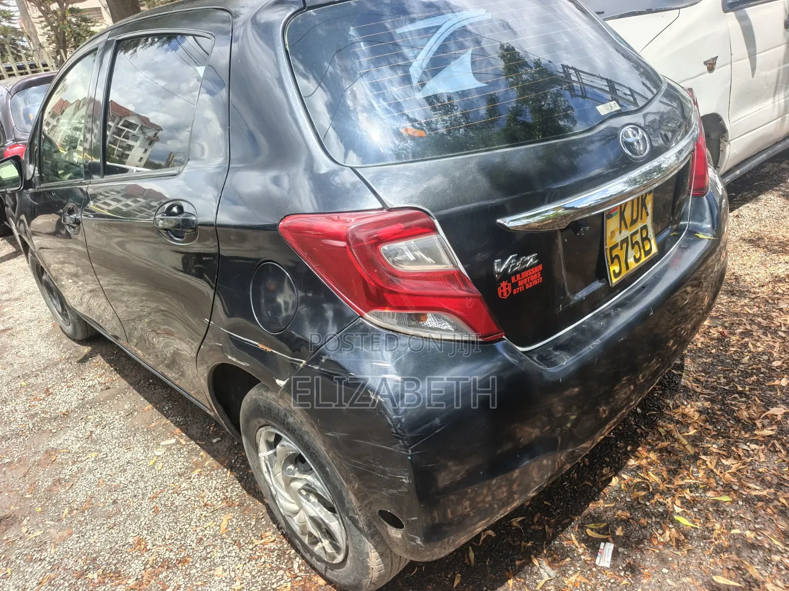 Toyota Vitz 2015 Black