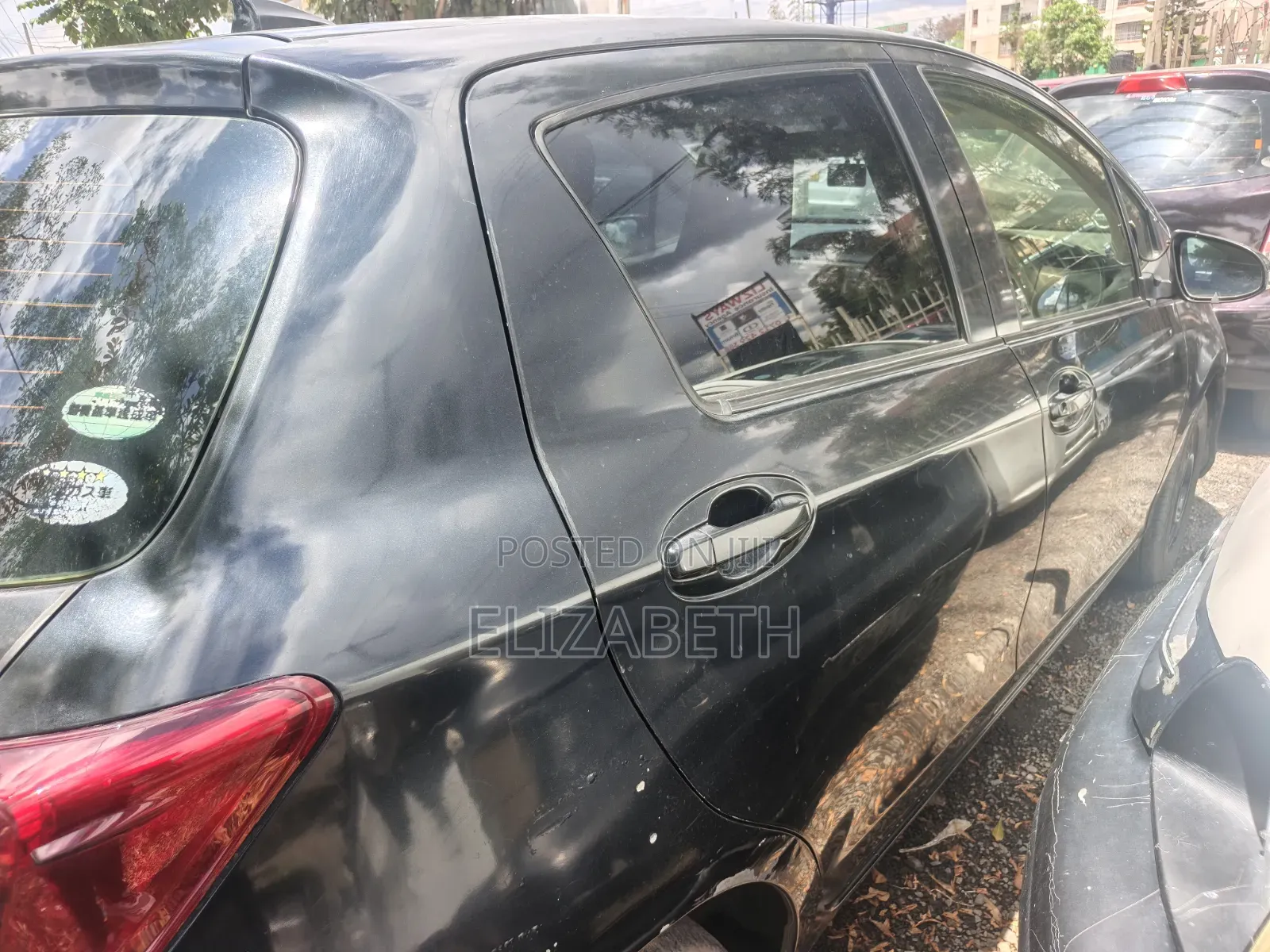 Toyota Vitz 2015 Black