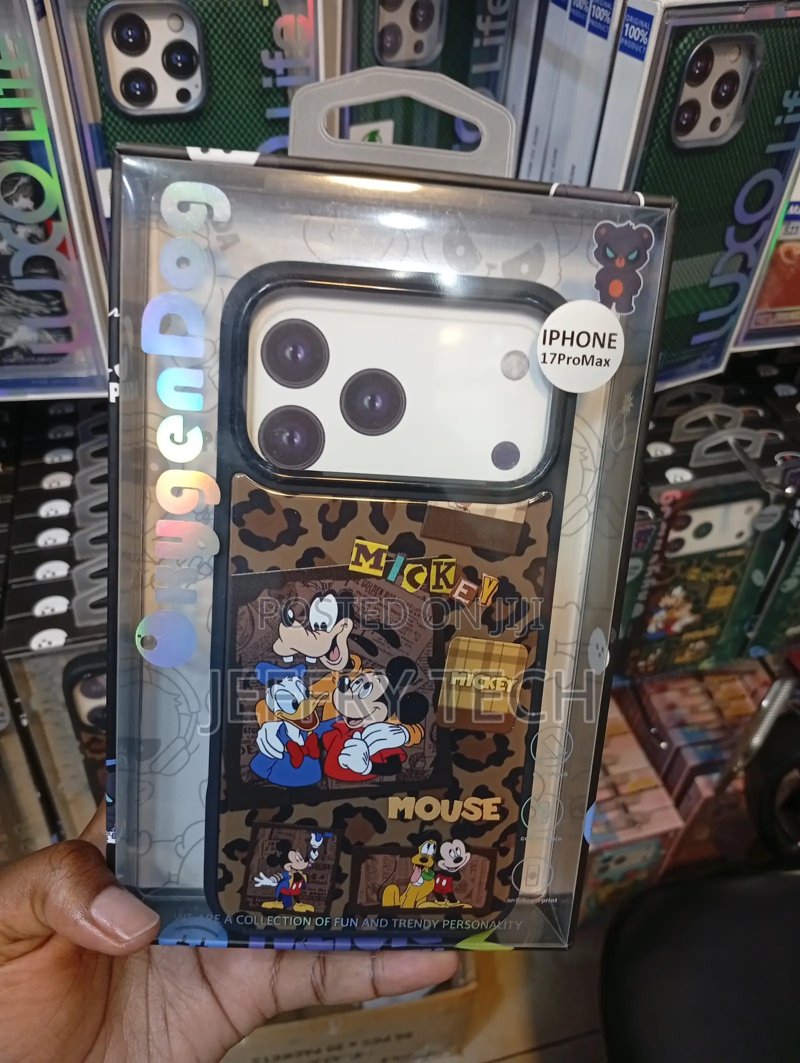 Mickey Mouse Rugged Protective Phone Case for the iPhone 17 Pro Max