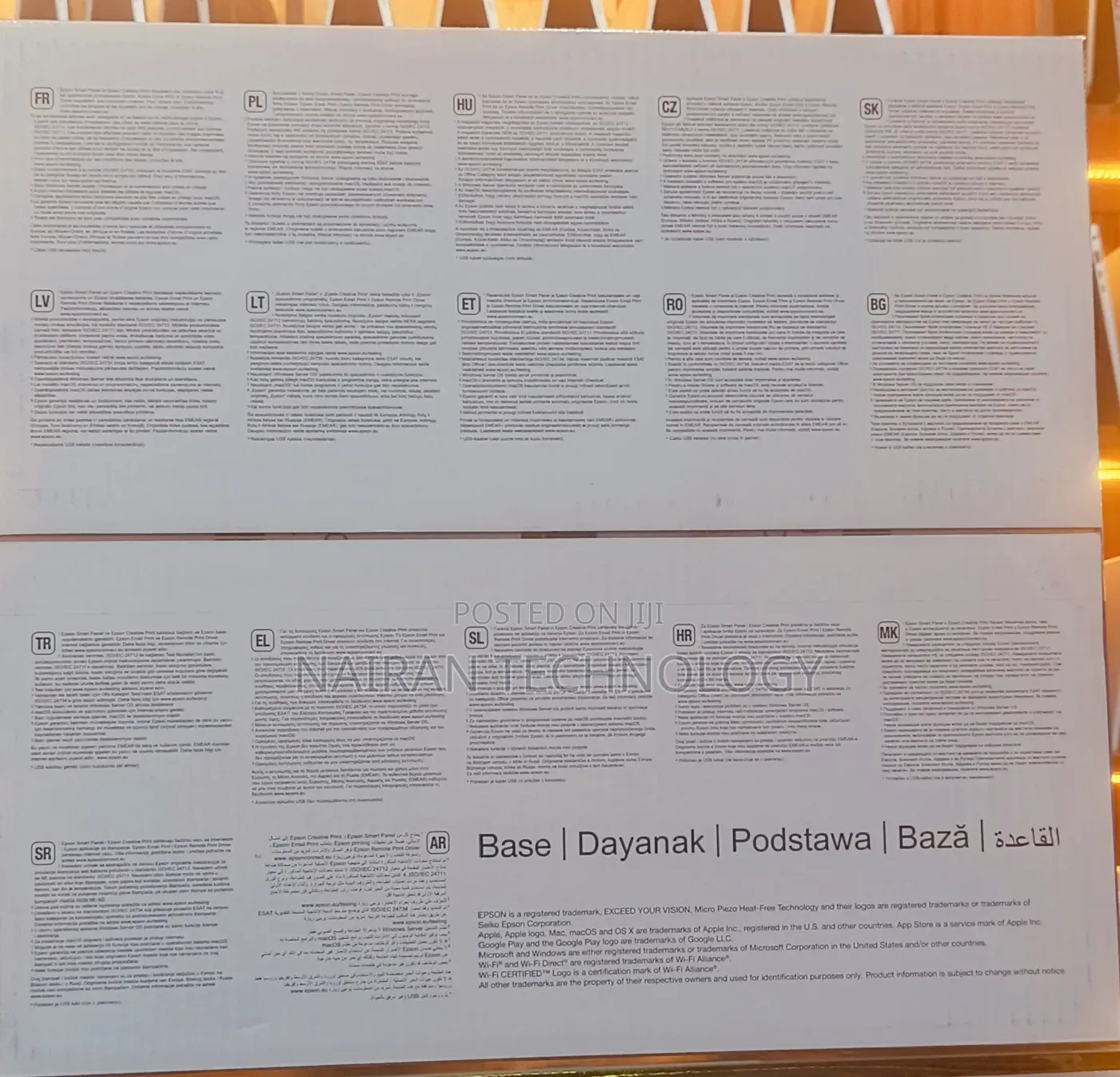 Epson Ecotank L3250 – All-in-One Wireless Printer