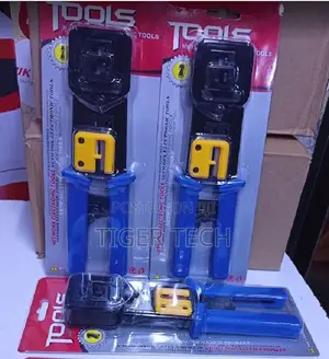 RJ45 Pass-Through Crimping Tool for Ethernet Cables