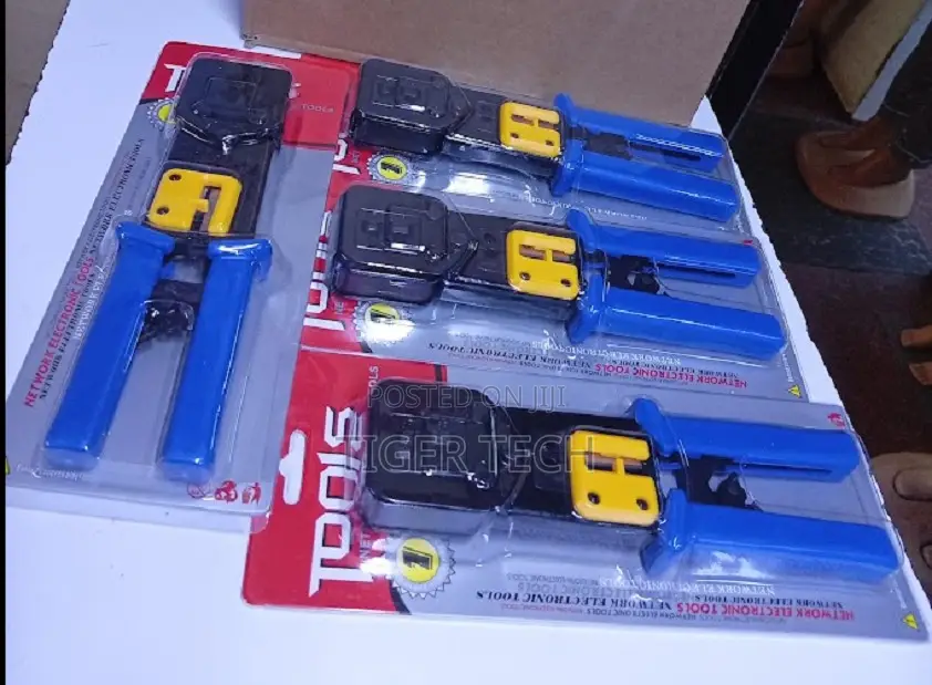 LAN, CCTV, and Ethernet Cable Pass-Through Crimping Tool
