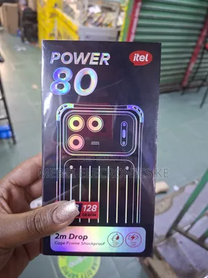 New Itel Power 80 128 GB Black