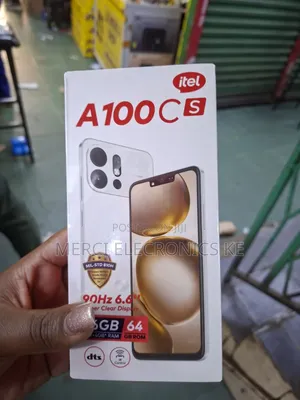 New Itel A100C 64 GB Black