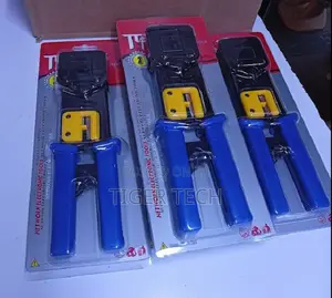 6–8mm Stripping Capacity RJ45 Crimping Tool Pass Through
