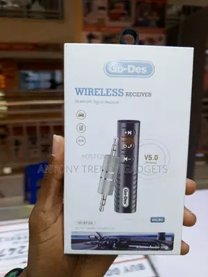 3.5mm AUX Bluetooth Audio Adapter With Built-in Microphone