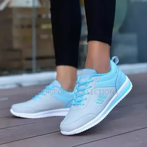 White and Pink Women's Casual Fashion Sneakers
