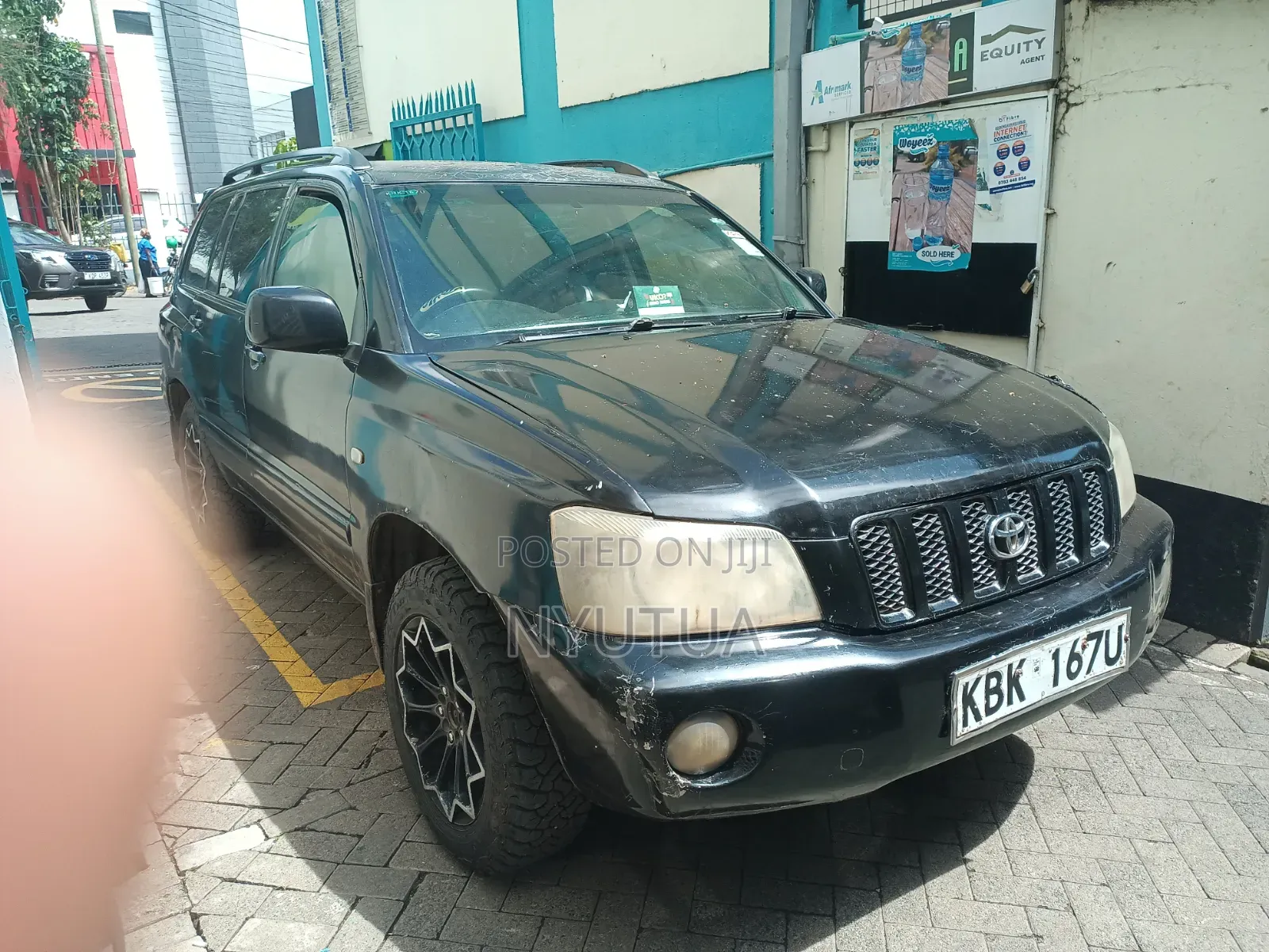 Toyota Kluger 2002 Black