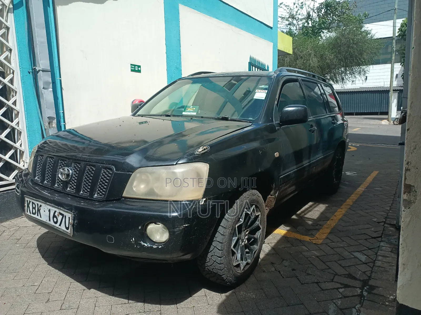 Toyota Kluger 2002 Black