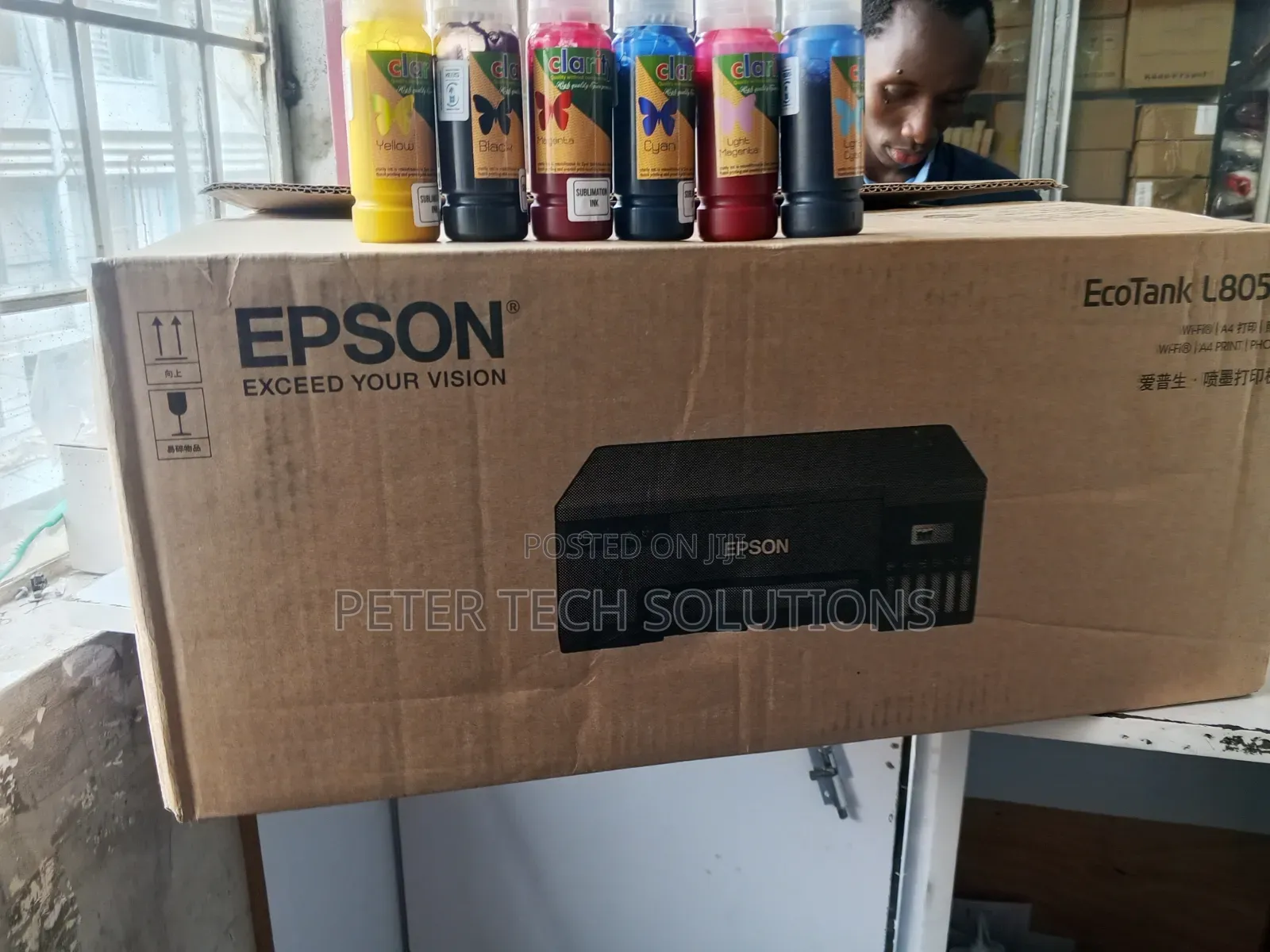 L8058 EPSON PRINTER 6 Color Sublimation