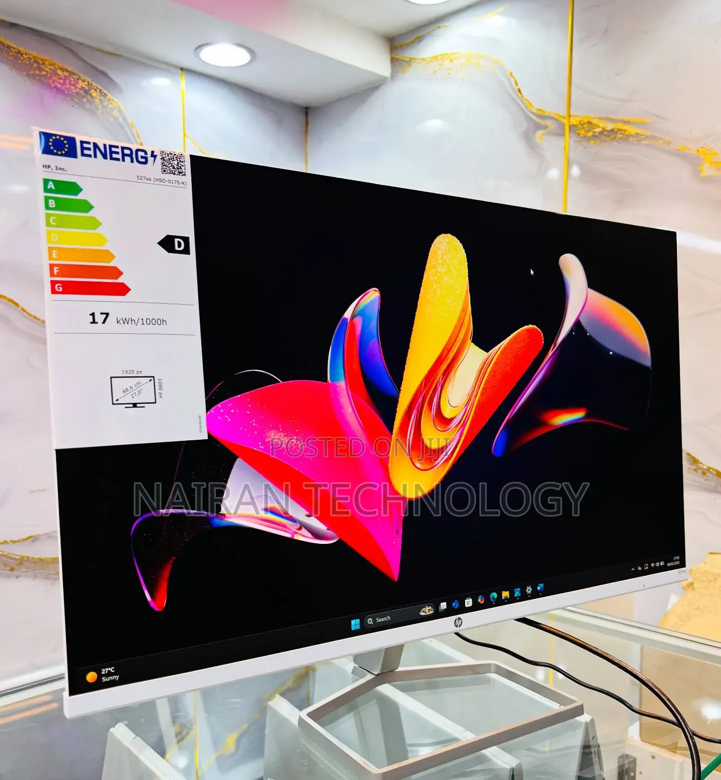  Brand New HP 27-Inch Monitor – Only KSH 28,500! 