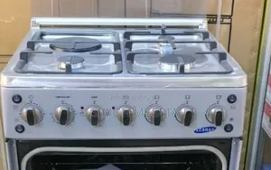 Ecomax 60×60 Cooker – 3 Gas Burners, 1 Electric Hotplate Electric Oven