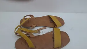 Mustard Leather Sandals