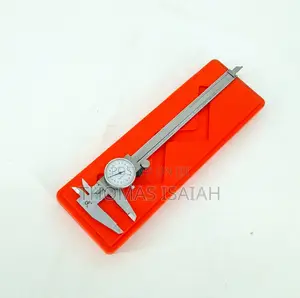 200mm 8 Inch Stainless Steel Vernier Caliper With Analogue Dial 0.02mm