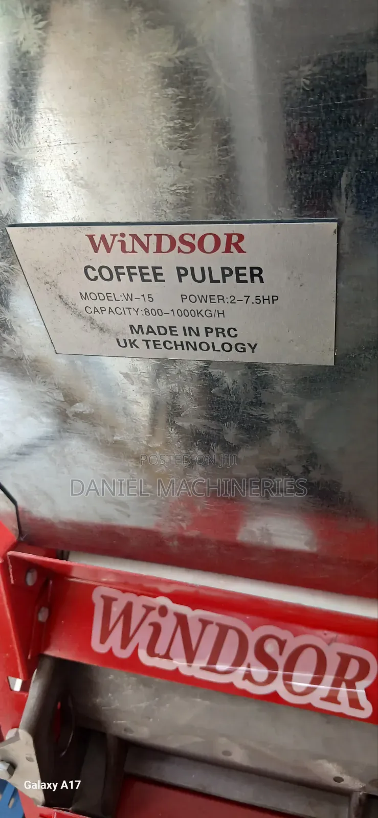 Electric Coffee Pulper Machine 2hp