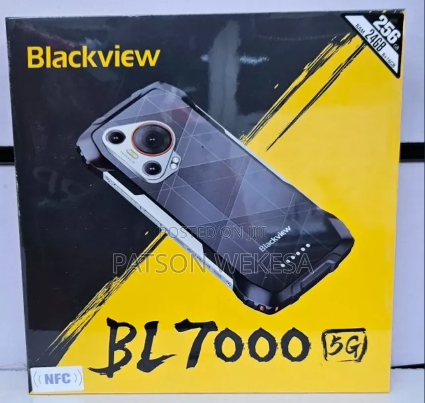 New Blackview BL7000 256 GB Black