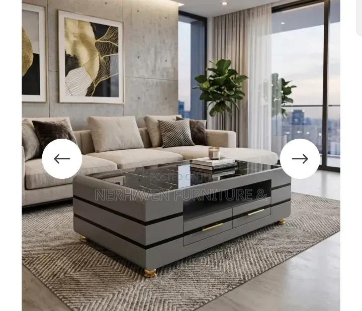 Black Coffee Table
